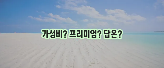 스마트폰 가격, 정말 중요하죠!