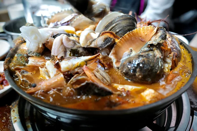 수원 매탄동 해물탕집 '군포해물탕'