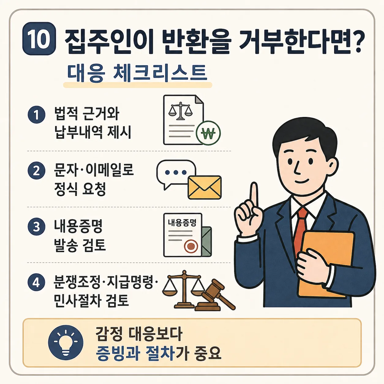 장기수선충당금 반환 청구