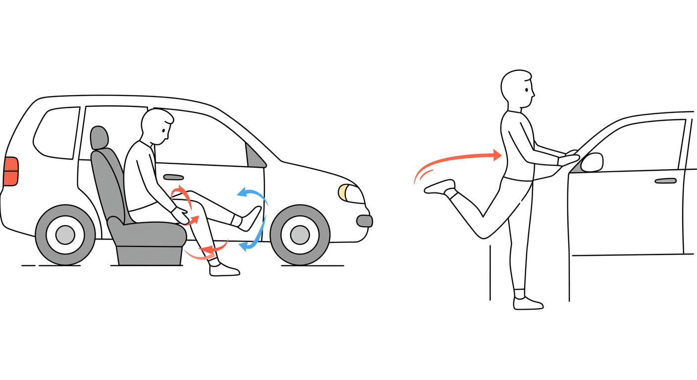 하체 피로와 혈액순환 개선 스트레칭