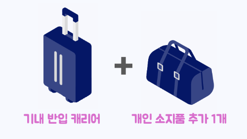 기내반입-캐리어-사이즈-20인치-24인치-항공사-기준