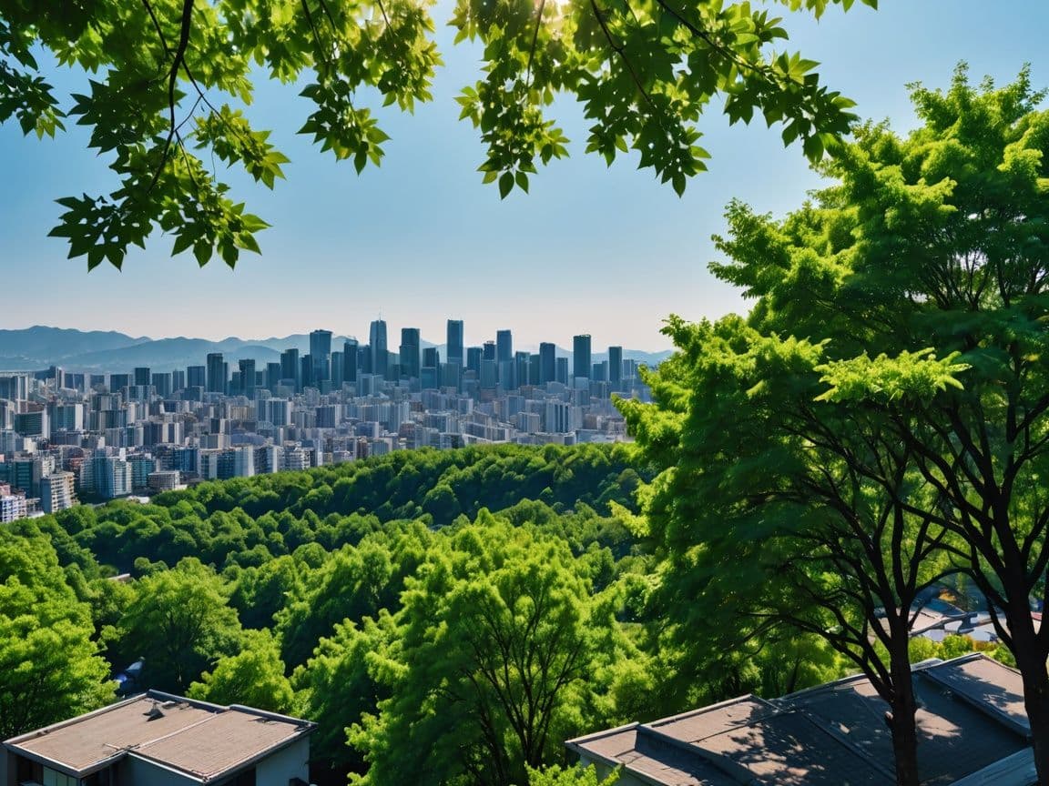 대전 도심과 외곽의 바람 패턴 분석과 미세먼지 대처법