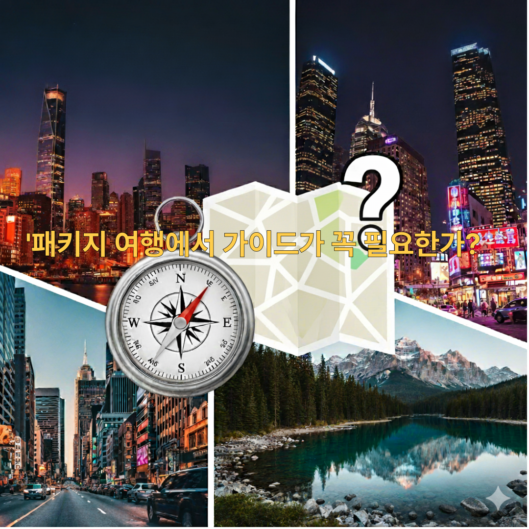 '패키지 여행에서 가이드가 꼭 필요한가'