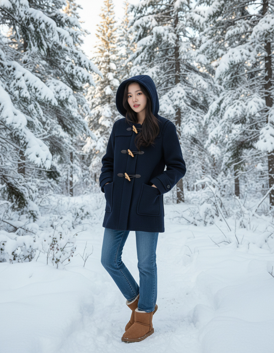 고퀄리티 모델 착용 이미지 완성! 총 2장이 생성됩니다!