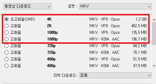 유튜브 다운로드
