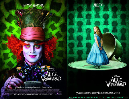 빨간머리의 모자장수와 찻잔만큼 작아진 앨리스