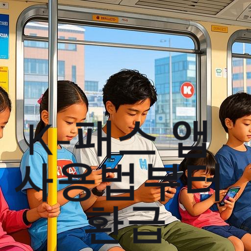 K-패스 앱 사용법부터 환급 신청