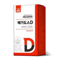 메가도스 비타민D3 4000IU, 90정, 1개