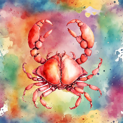 게자리 모양 그림