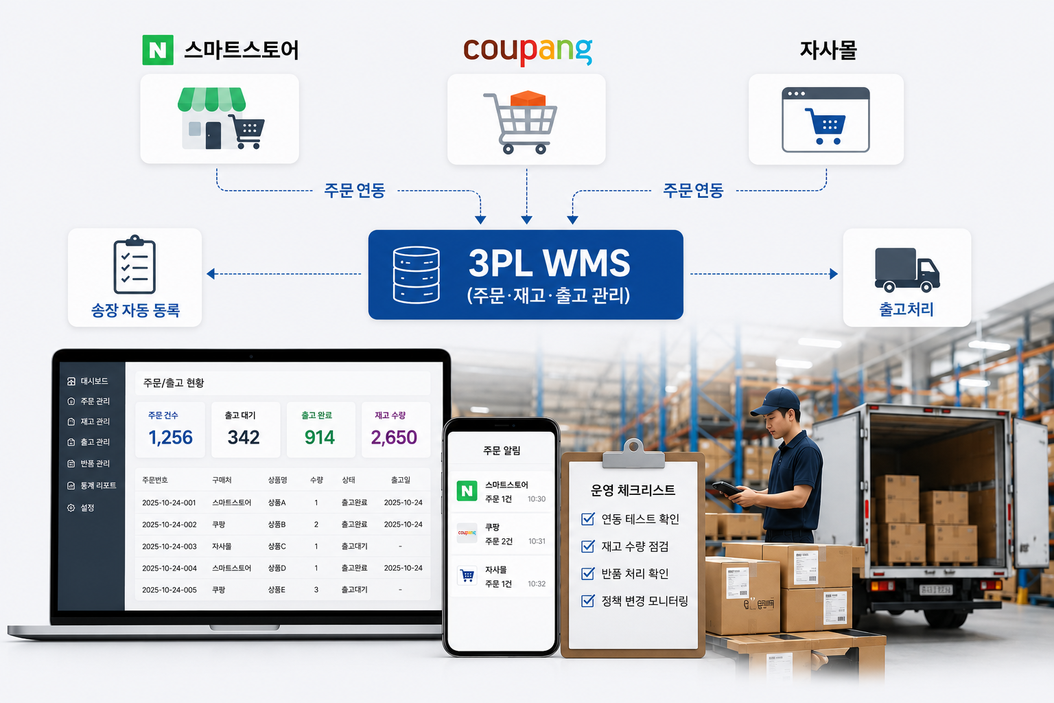 스마트스토어&middot;쿠팡 셀러를 위한 3PL 연동 방법 총정리