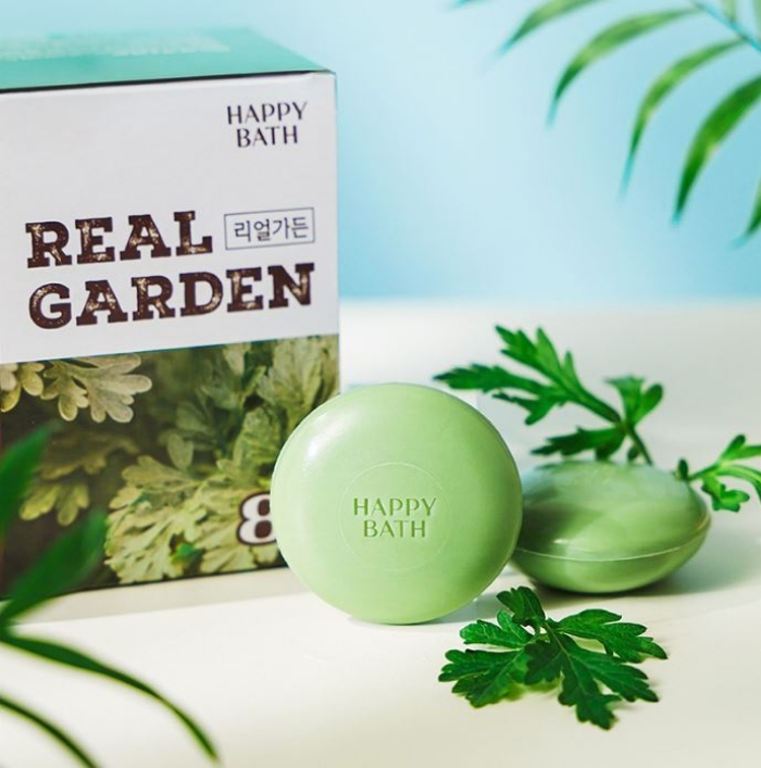 쑥 추출물이 함유된 쑥비누 피부 진정 클렌징 이미지