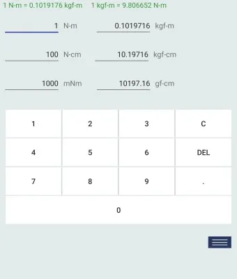 토크 단위 환산표 변환 방법_7