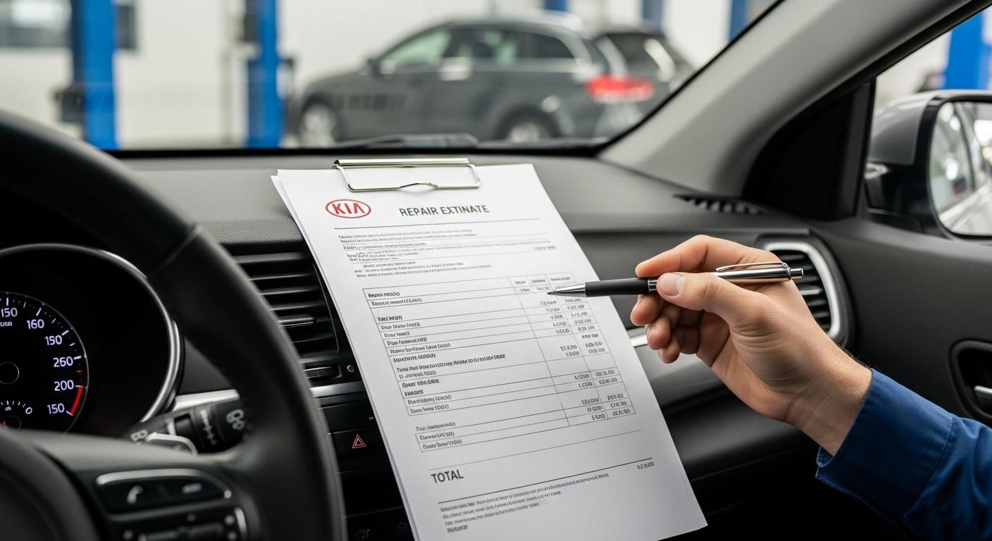 기아 자동차 수리 견적