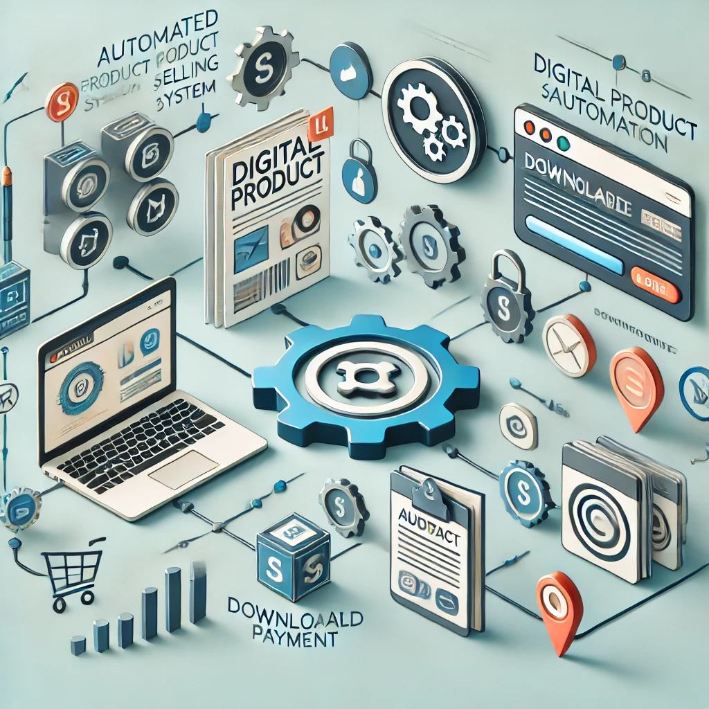자동화된 디지털 상품 판매 시스템 구축 사례