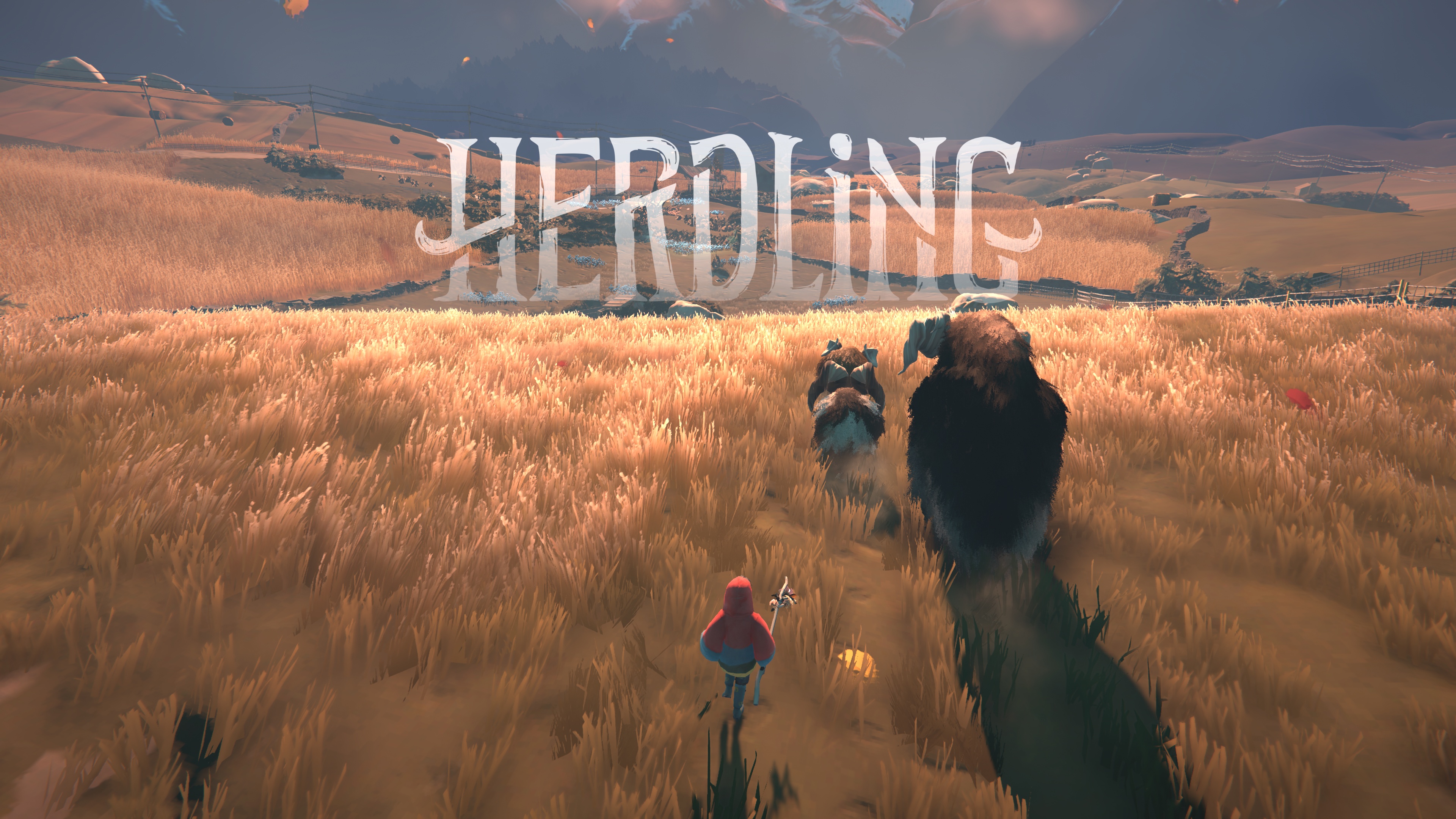 허들링, 타이틀 등장화면