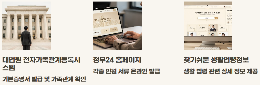 출생신고서 열람 방법