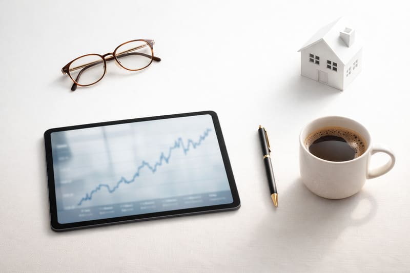 2026년 청년 버팀목 전세 자금 대출 신청 자격과 금리 한도 조사를 상징하는 책상 이미지 기록