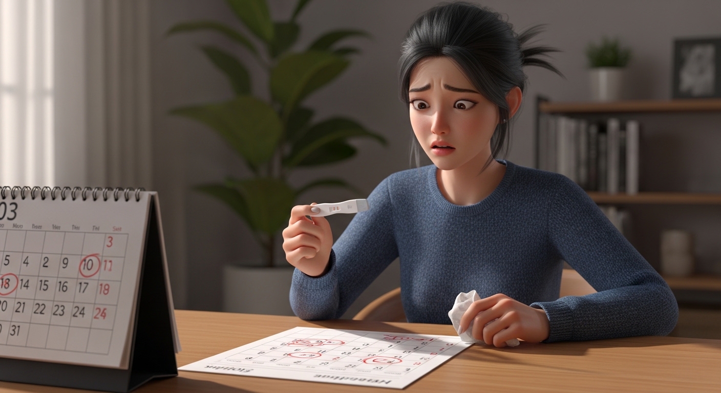 생리 vs 착상혈, 색깔과 양으로 구분하기