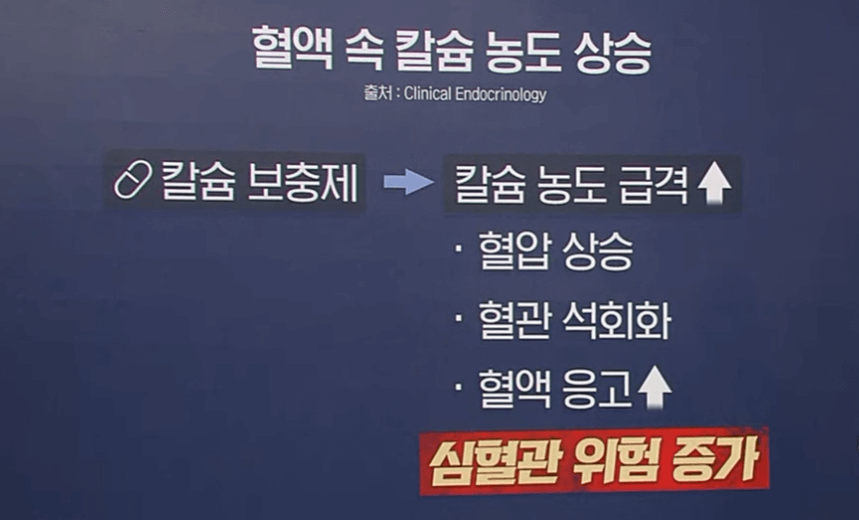 칼슘보충제진실