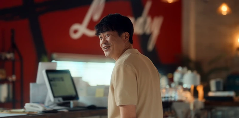 아무도 없는 숲속에서 최경남 역을 맡은 이성욱