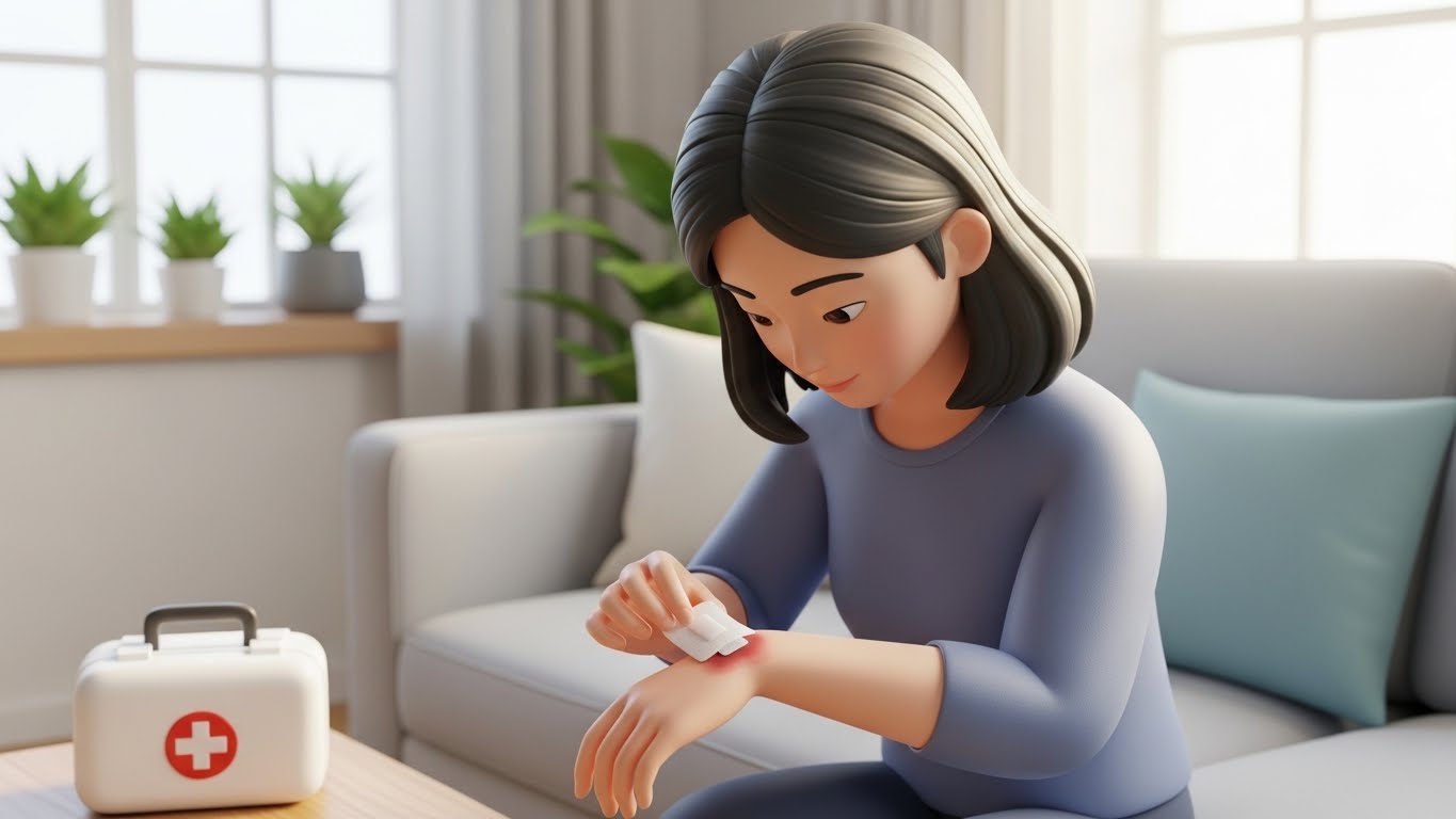 안전한 화상 소독을 위한 기본 원칙과 소독제 선택