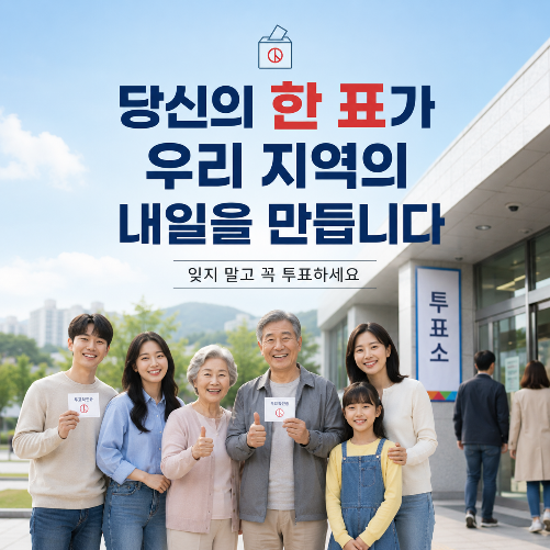 지방선거 일정 및 투표장소 확인