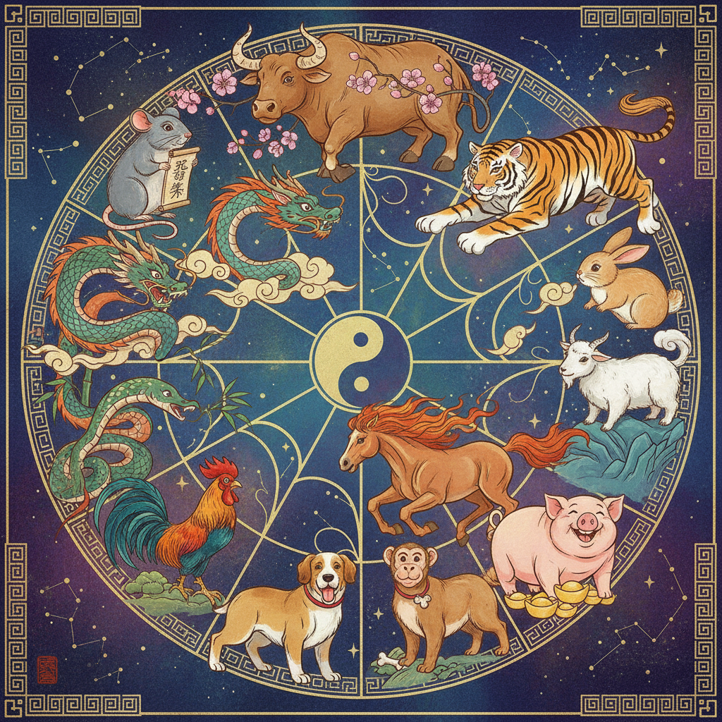 12간지 동물순서