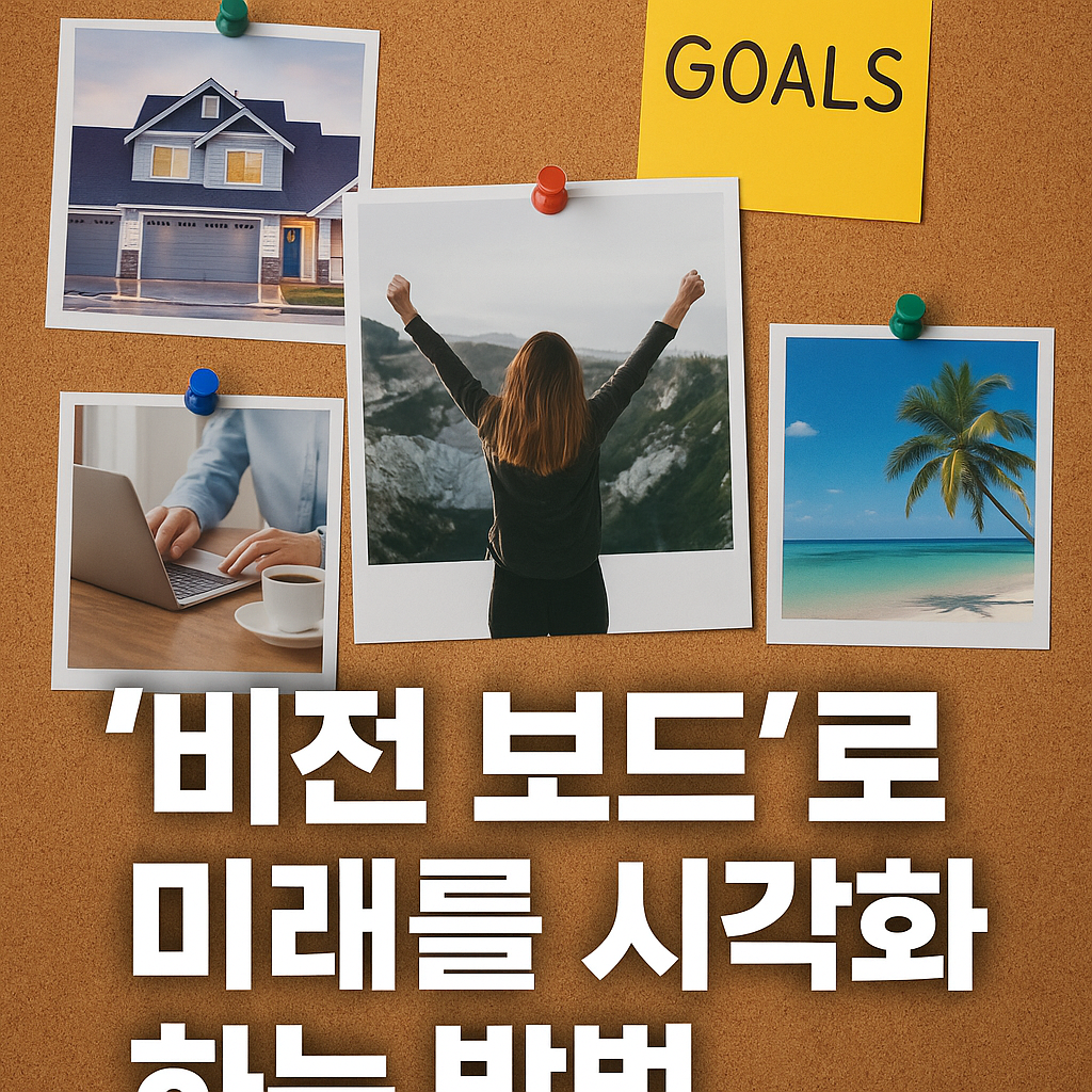 &lsquo;비전 보드&rsquo;로 미래를 시각화하는 방법