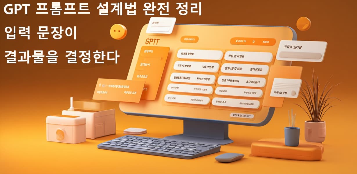 GPT 프롬프트 설계법을 소개하는 썸네일 이미지