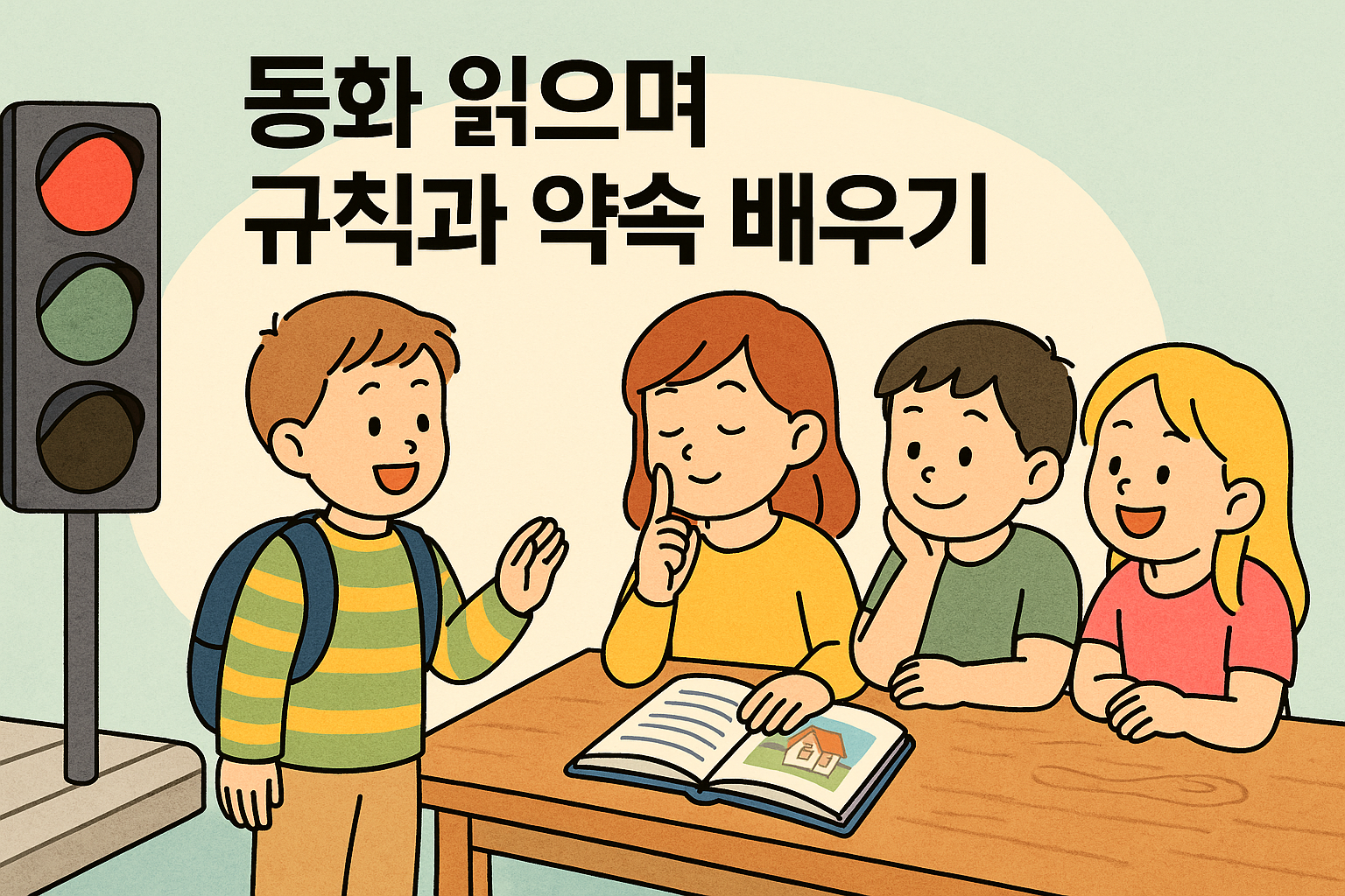 동화, 규칙, 약속