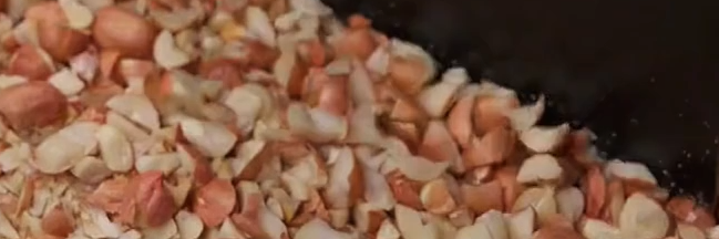 땅콩 준비