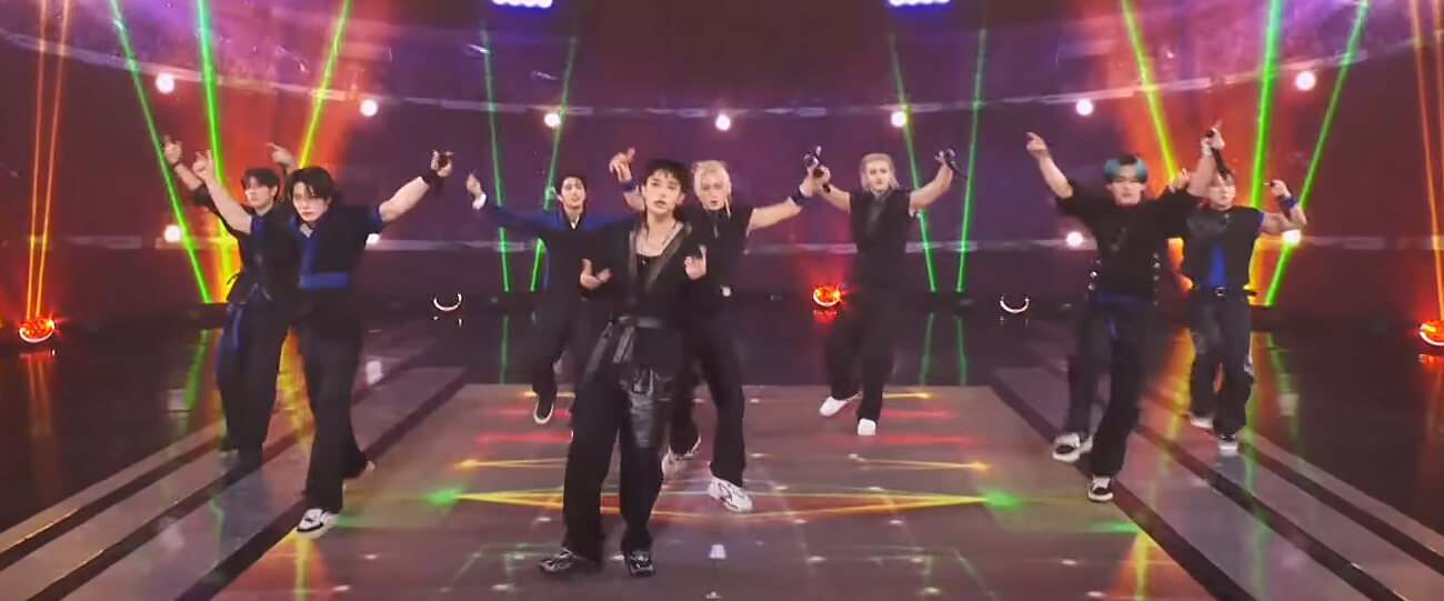 스트레이키즈의 공연사진