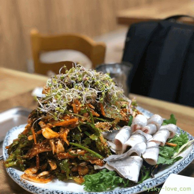 밴댕이 회 초무침