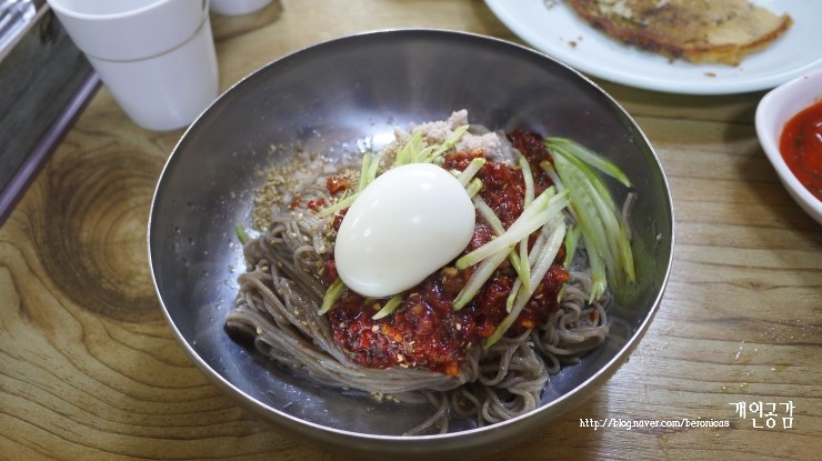 신천일막국수