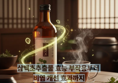 삼백초추출물 효능 부작용부터 비염 개선 효과까지