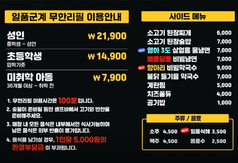 생생정보 오산 닭갈비 무한리필 