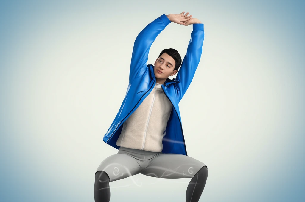 겨울철 스키복 사이즈 이너웨어 고려한..