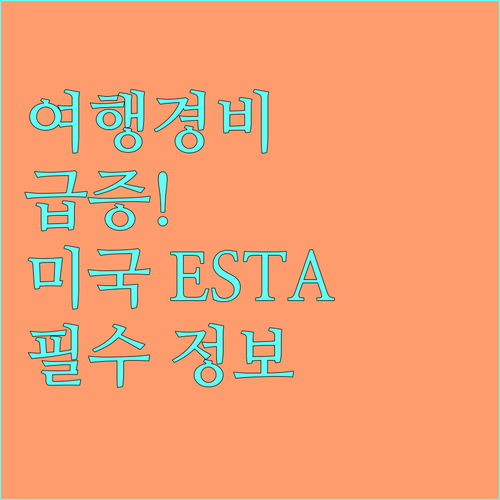 미국 ESTA 가격 인상과 현실적 여..