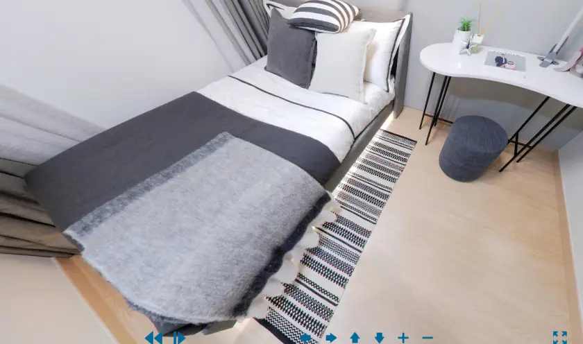 평촌자이아이파크 침실