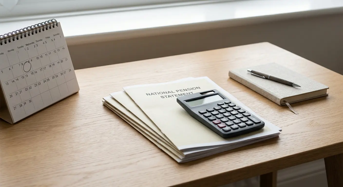 국민연금 수령 나이와 예상 수령액 계산 기준을 설명하는 이미지