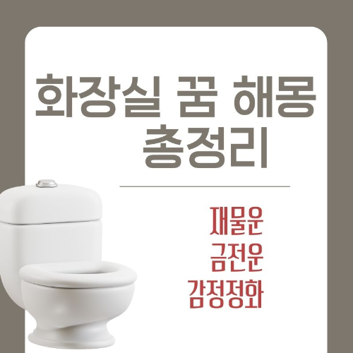 화장실_꿈_해몽_총정리