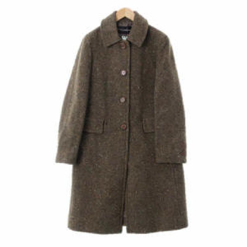 수지네 구제 쁘렝땅 카키 울 슬림핏버튼롱코트 여자 S 쁘렝땅 prendang