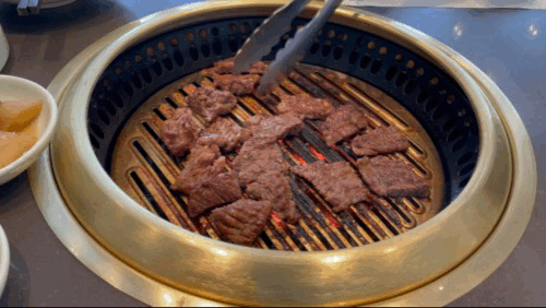 서울 강남 소갈비 맛집 삼원가든 - 양념갈비 그릴링 영상