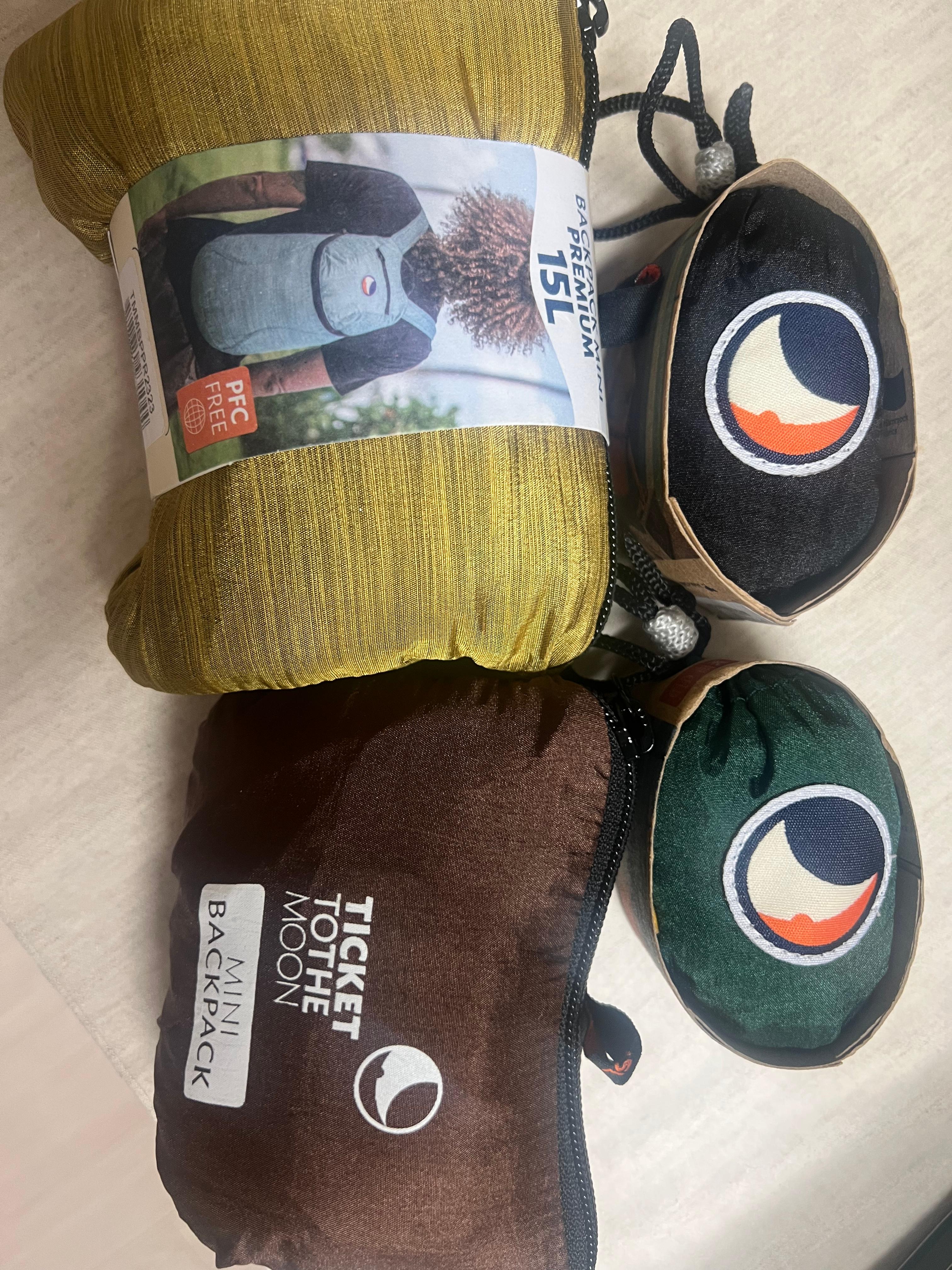 티켓투더문 백팩 15L 두가지 색상 이미지