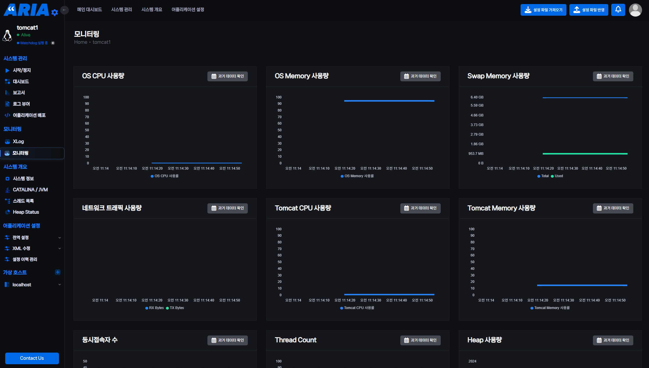 Tomcat 실시간 모니터링