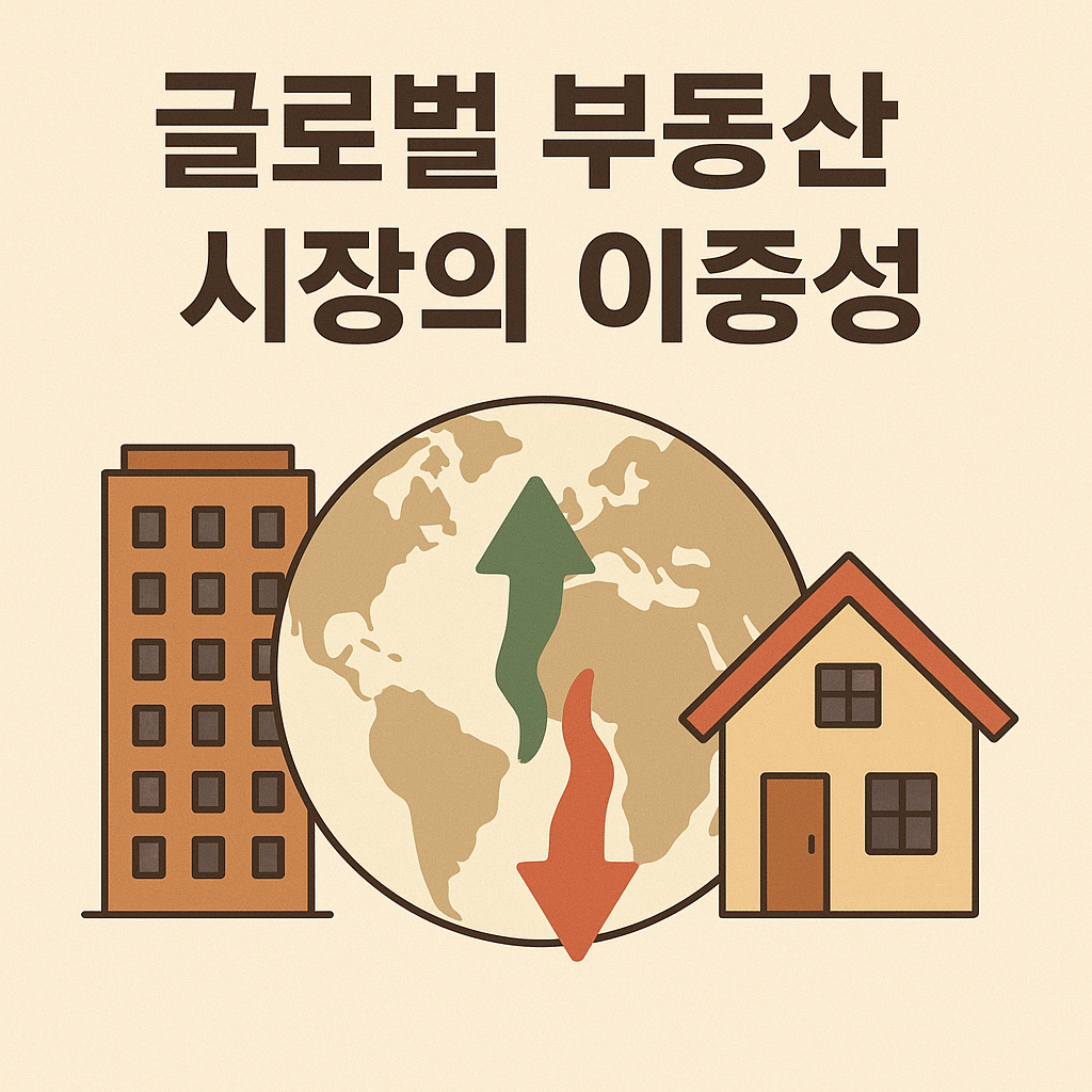 글로벌 부동산 시장의 이중성