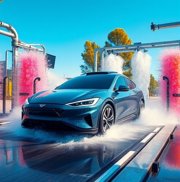 전기차 자동세차 괜찮을까?