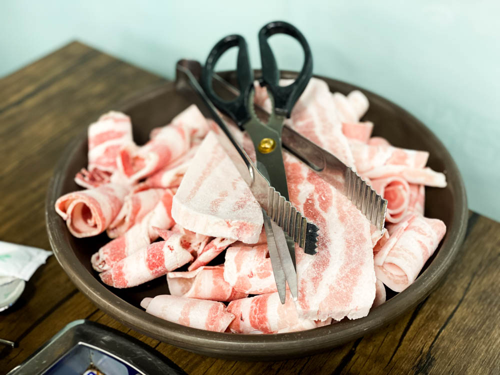 모듬 한 판 대패 삼겹살