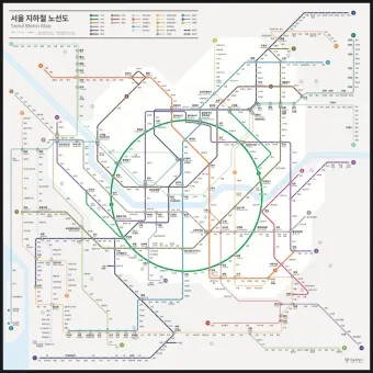 서울 지하철 노선도 크게보기 최신 버전 고화질_45