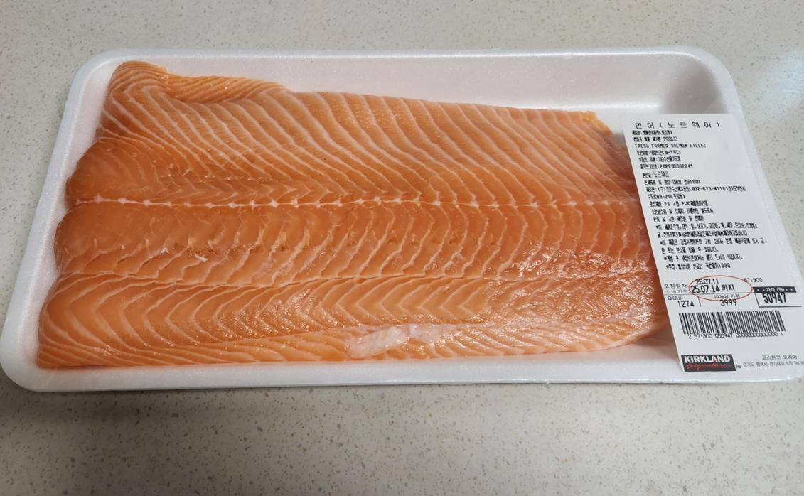 코스트코 연어 맛있게 먹는 법(+초간단 30분 소금 숙성법)